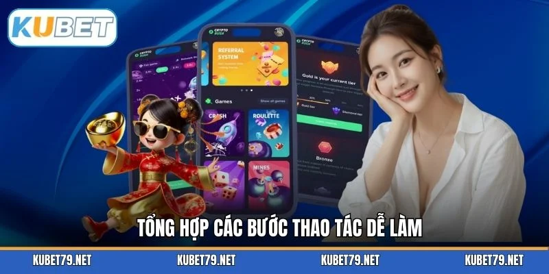 Tổng hợp các bước thao tác dễ làm